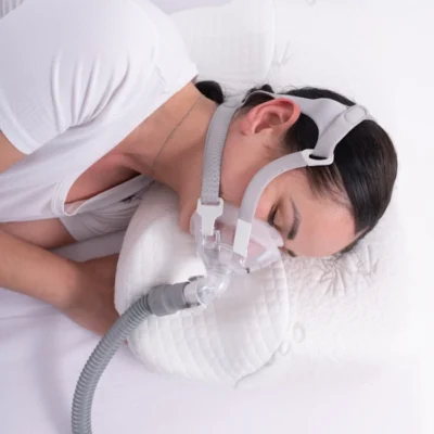 Poduszka ortopedyczna do terapii bezdechu sennego C-PAP Sanipur